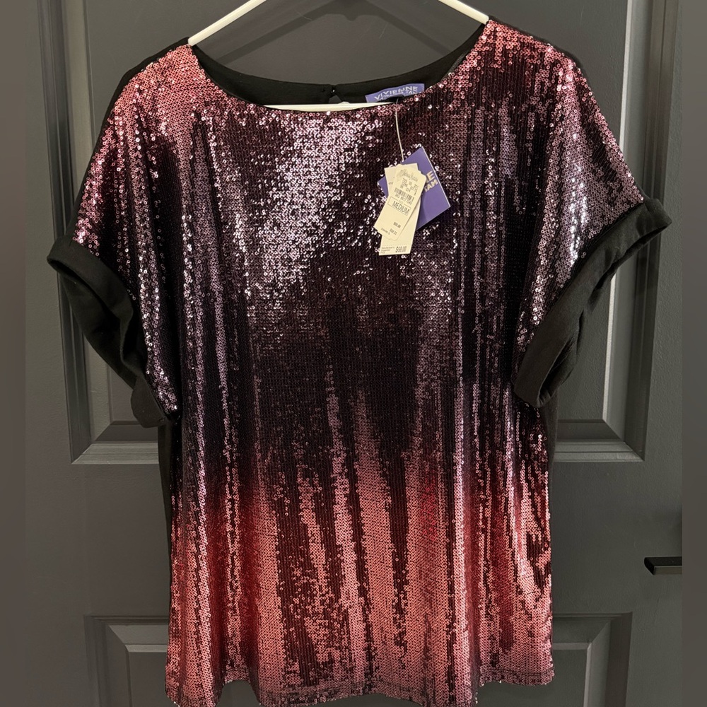 SEQUENCE BLOUSE  OMBRÉ NEIMAN MARCUS